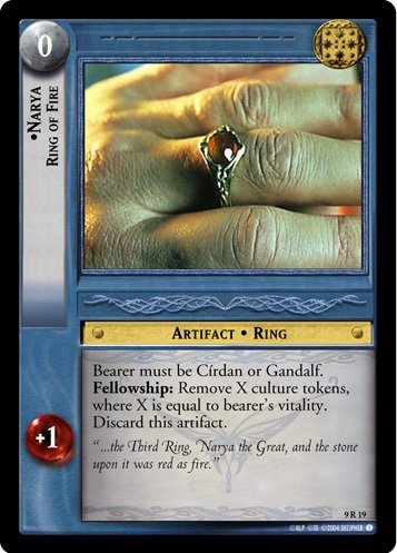 Reflections FOIL - Narya, Ring of Fire 9R19