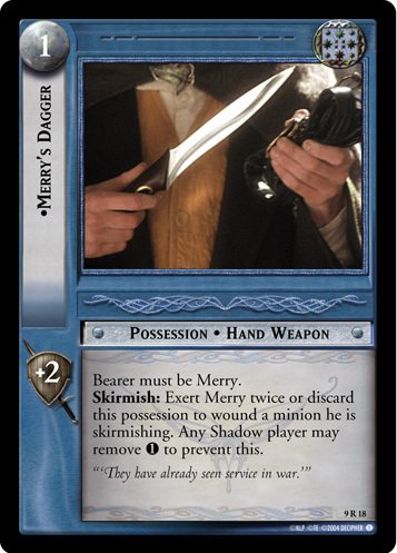 Reflections FOIL - Merry`s Dagger 9R18