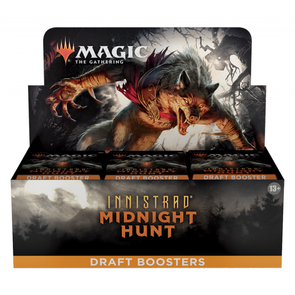 Magic - Innistrad: Midnight Hunt - Draft Booster Display englisch