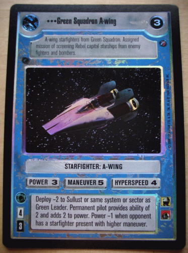 Foil - Green Squadron A-Wing