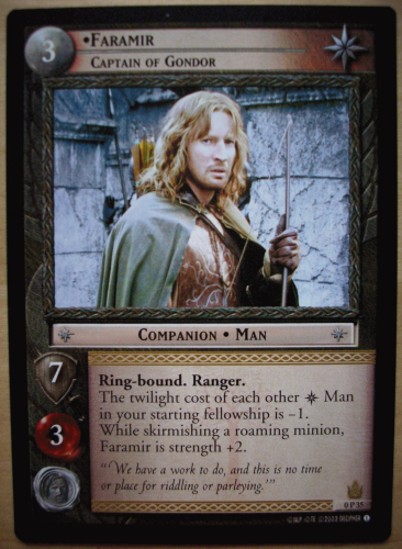 Promo - Faramir, Captain of Gondor 0P35