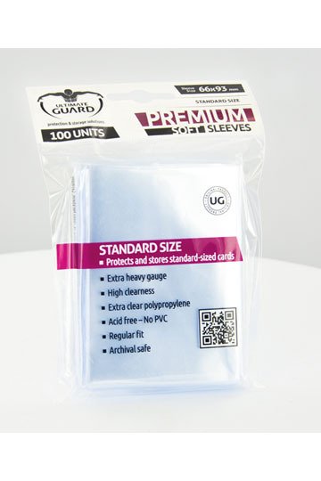 Ultimate Guard - Premium Soft Sleeves transparent (100)