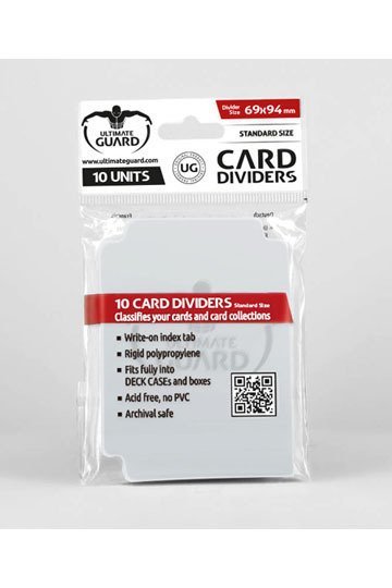 Ultimate Guard - Card Dividers transparent (10)