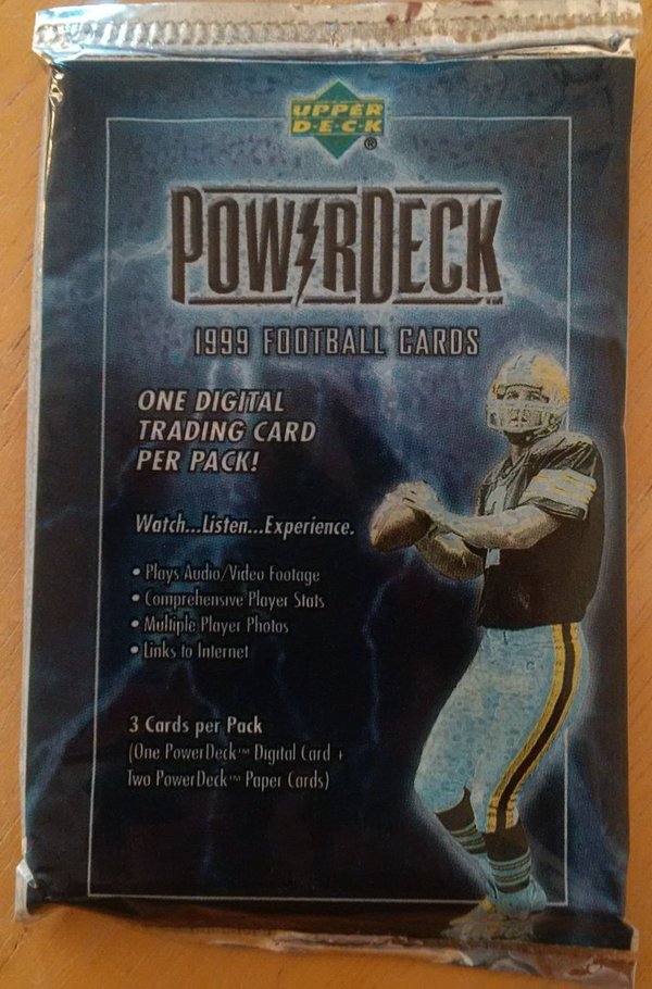 Power Deck 1999 Football Cards Booster