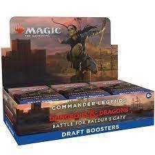 Magic - Commander Legends - Battle for Baldurs Gate - Draft Booster Display englisch